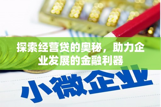 名山探索经营贷的奥秘，助力企业发展的金融利器