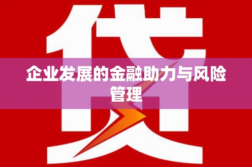 名山企业发展的金融助力与风险管理