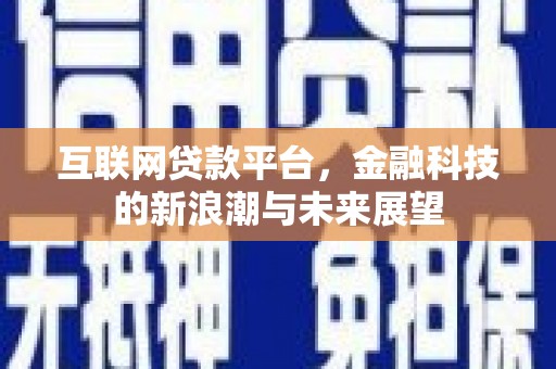 名山互联网贷款平台，金融科技的新浪潮与未来展望