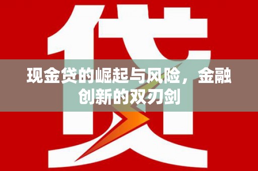 名山现金贷的崛起与风险，金融创新的双刃剑