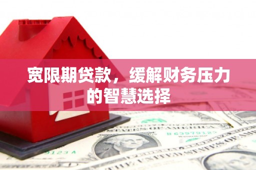 名山宽限期贷款，缓解财务压力的智慧选择