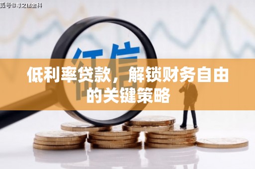 名山低利率贷款，解锁财务自由的关键策略
