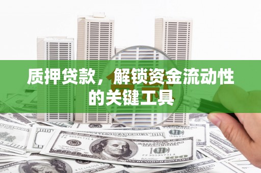 名山质押贷款，解锁资金流动性的关键工具