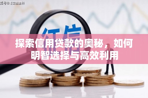 名山探索信用贷款的奥秘，如何明智选择与高效利用