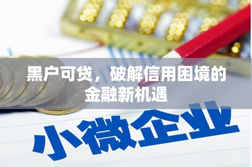 名山黑户可贷，破解信用困境的金融新机遇