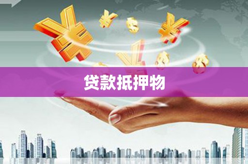 名山贷款抵押物