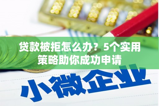 名山贷款被拒怎么办？5个实用策略助你成功申请