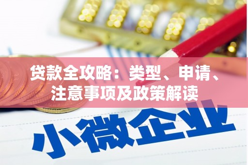 名山贷款全攻略：类型、申请、注意事项及政策解读